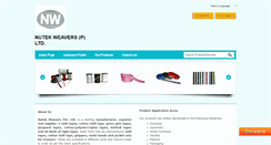 Desktop Screenshot of nutekweavers.com